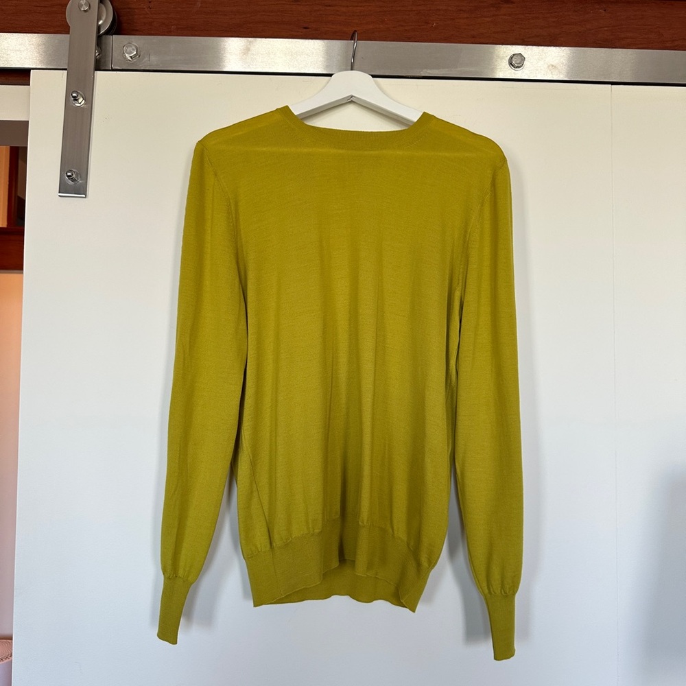 Bottega Veneta Olive Green Knit Top
